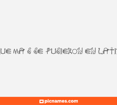 Algunos de los nombres que mÃ¡s se pusieron en LatinoamÃ©rica durante 2013